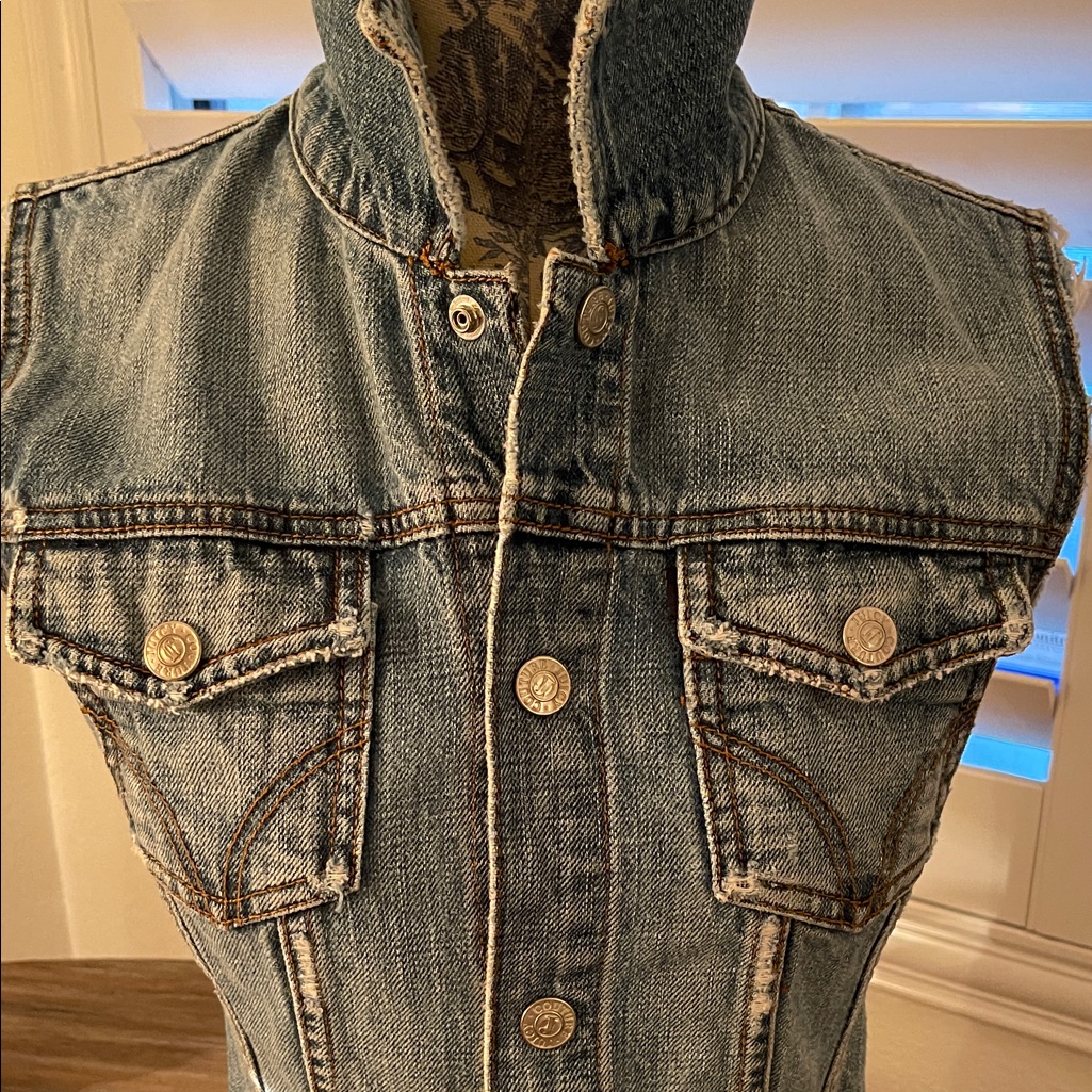 Vintage Early 2000 Juicy Couture Blue Jean Vest